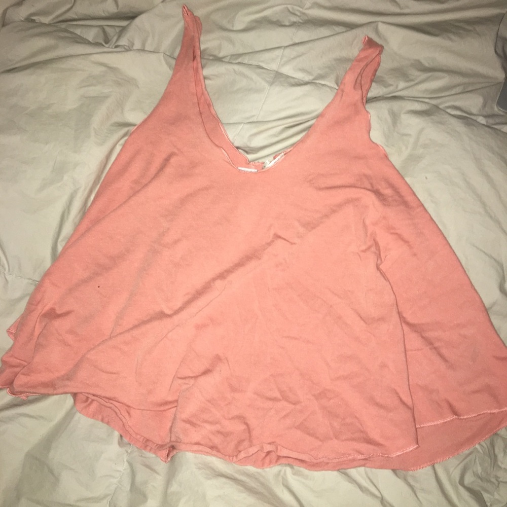 kimchi blue pink flowy tank
