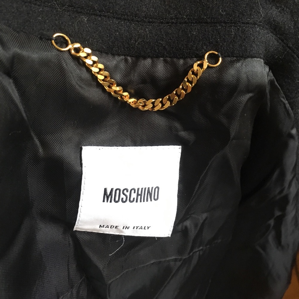Moschino Felted Wool Coat - Picture 4 of 6