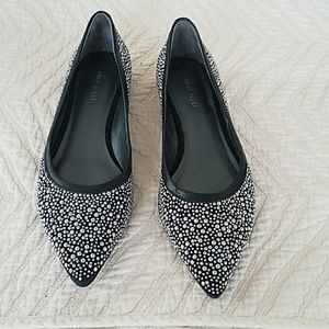 Nine west embellished flats