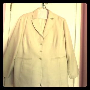 3pc skirt/pants suit