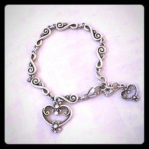 Brighton heart and crystals bracelet