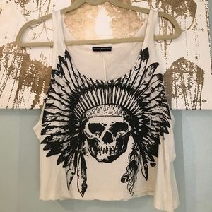 Brandy Melville skull tank Brandy Melville skull tank