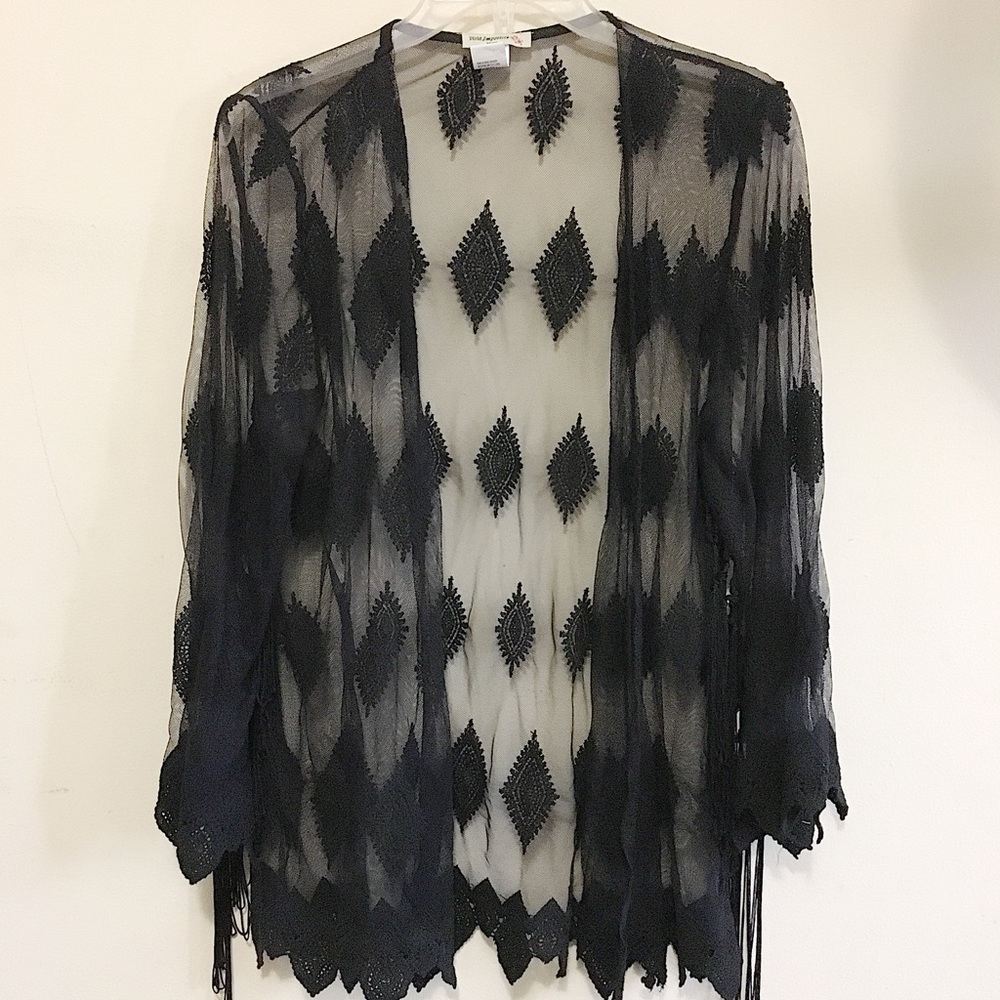 See Through Cardigan