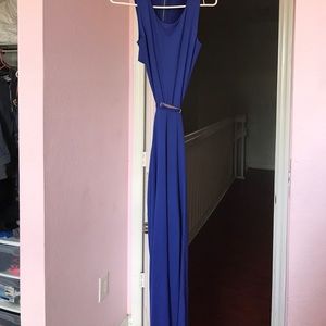 Blue prom dress