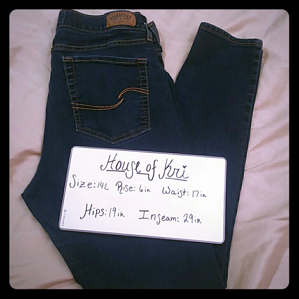 Levi Strauss signature Curvy Long Skinny jeans