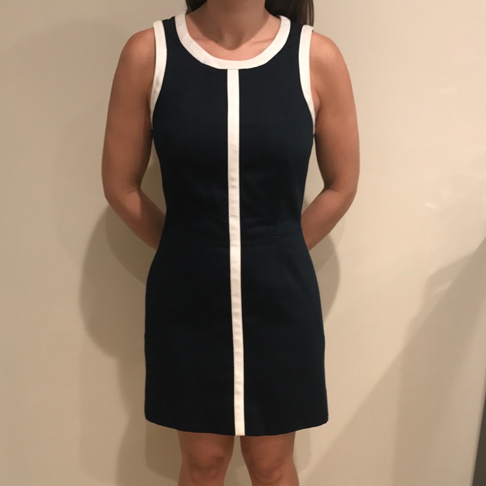 Banana Republic Navy Sleeveless Dress Size 2