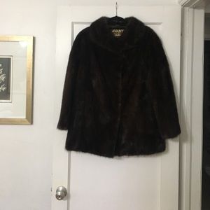 Avanti Short hair mink coat