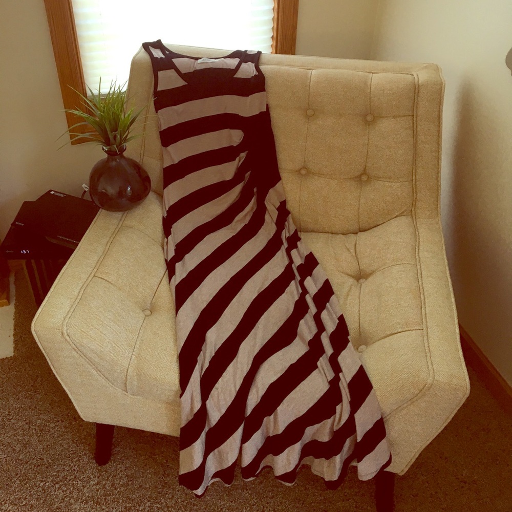 Calvin Klein long maxi dress