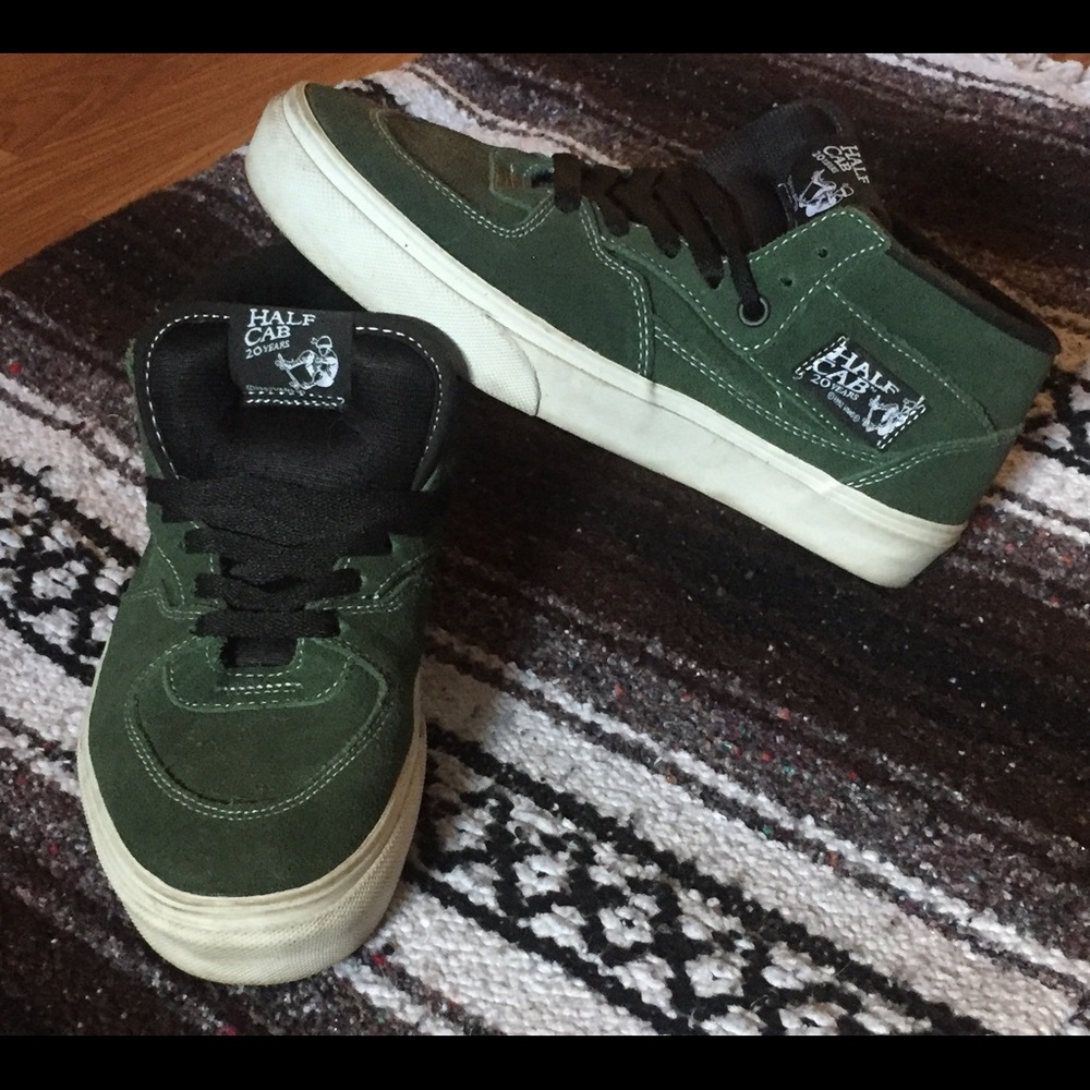 Vans 20th Anniversary Green Half Cab