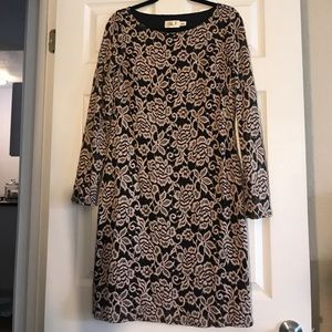 Eliza J. long sleeve cocktail dress sz. 12