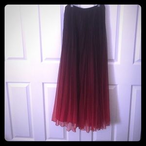 Gorgeous Komarev pleated maxi - gorgeous