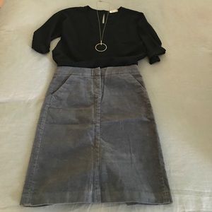 J. Crew Corduroy Skirt