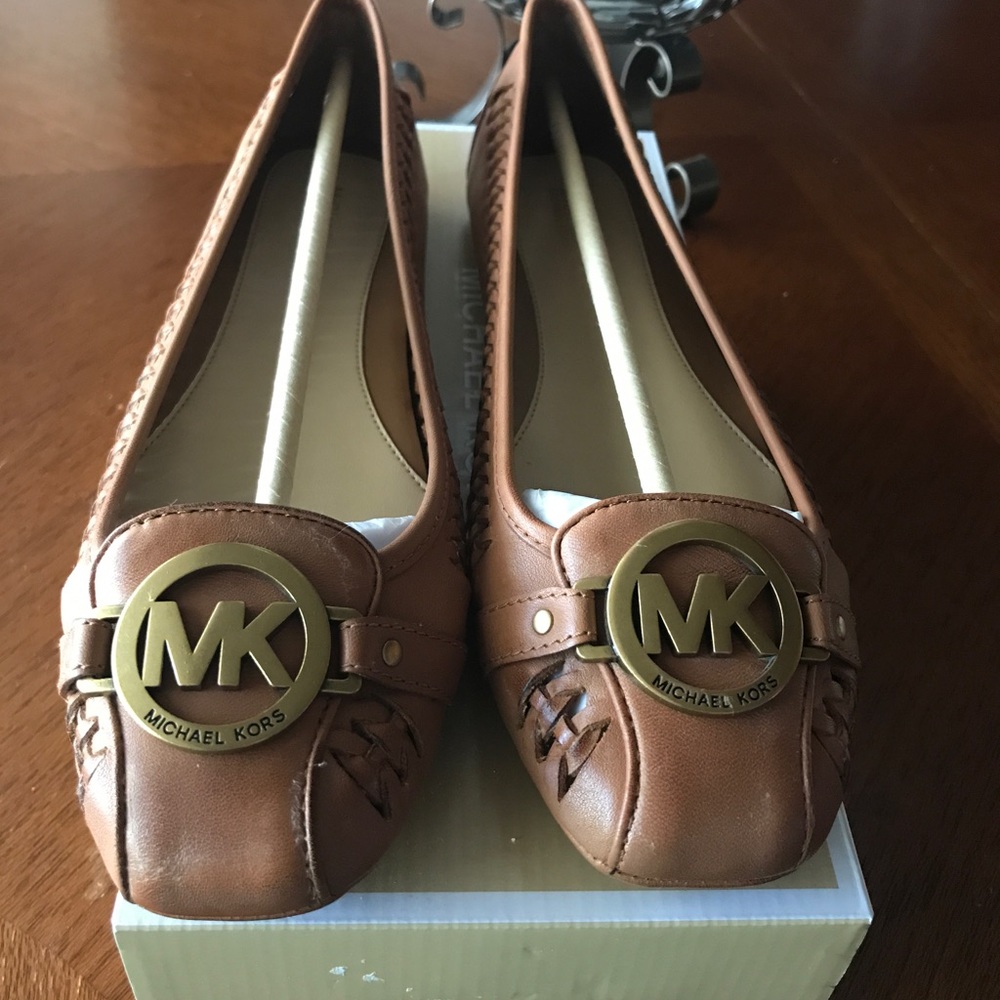 Michael Kors Foulton Moccasins Woven Leather