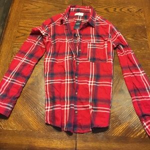 Hollister, Long Sleeve, 60% cotton, 40% polyester