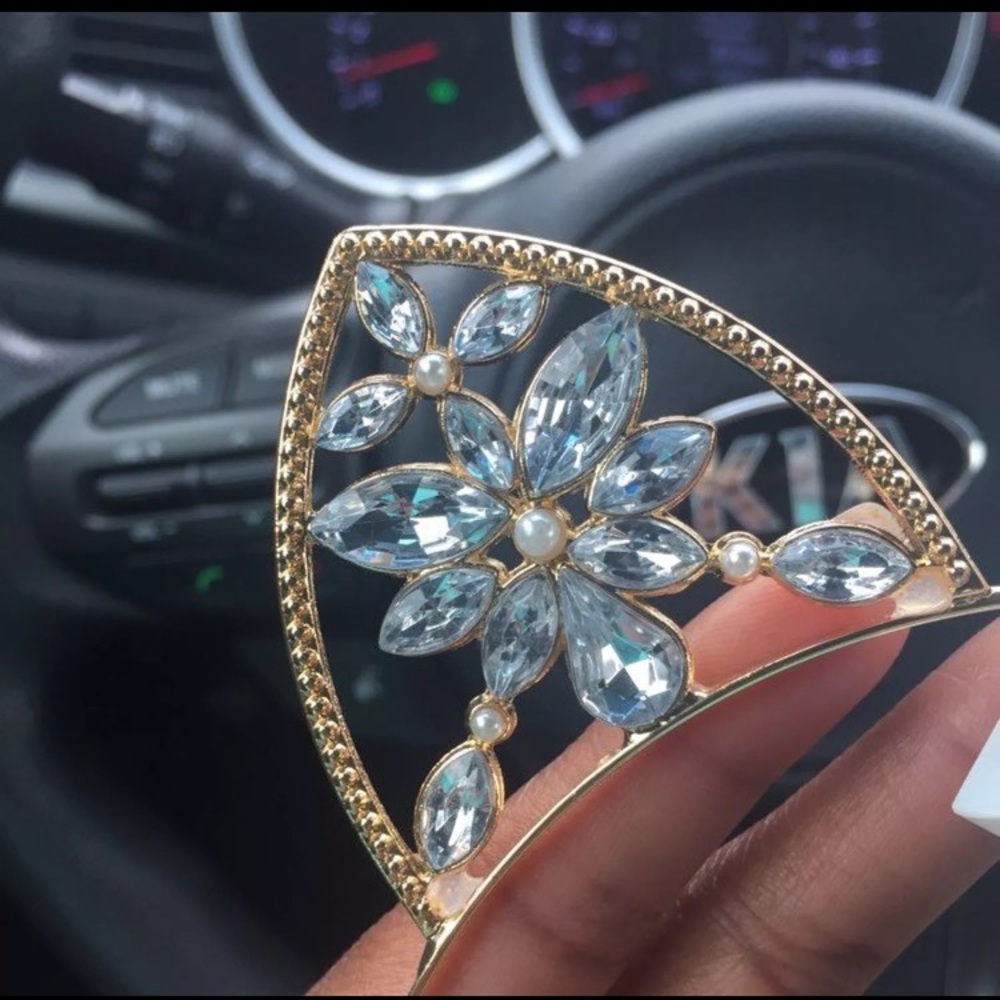 Crystal diamond Cat Ear Headband