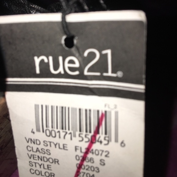 Black Glittery  Rue 21 Heels - Picture 2 of 3