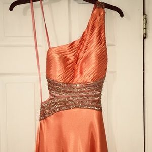 Orange Prom Dress