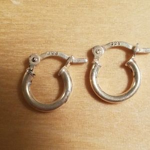 925 Hoop Earrings