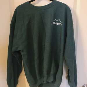 Tri Delta Patagonia inspired sweatshirt