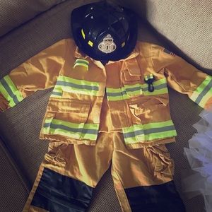 Fireman Halloween Costume 2T/3T
