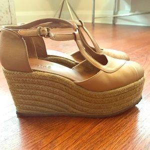 Chloe espadrilles platforms