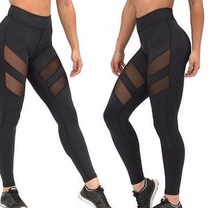 Mesh line leggings