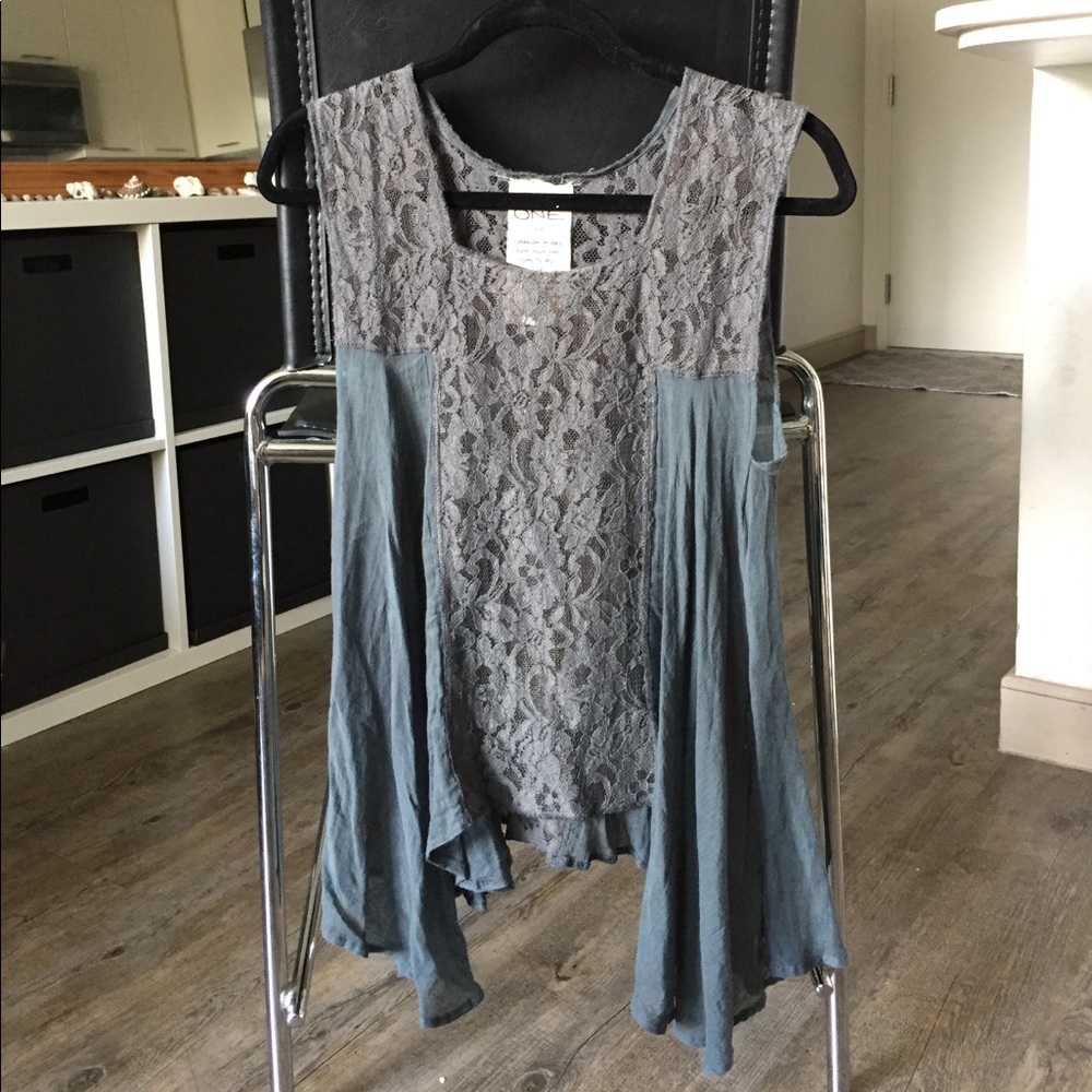 Free People Lace Top