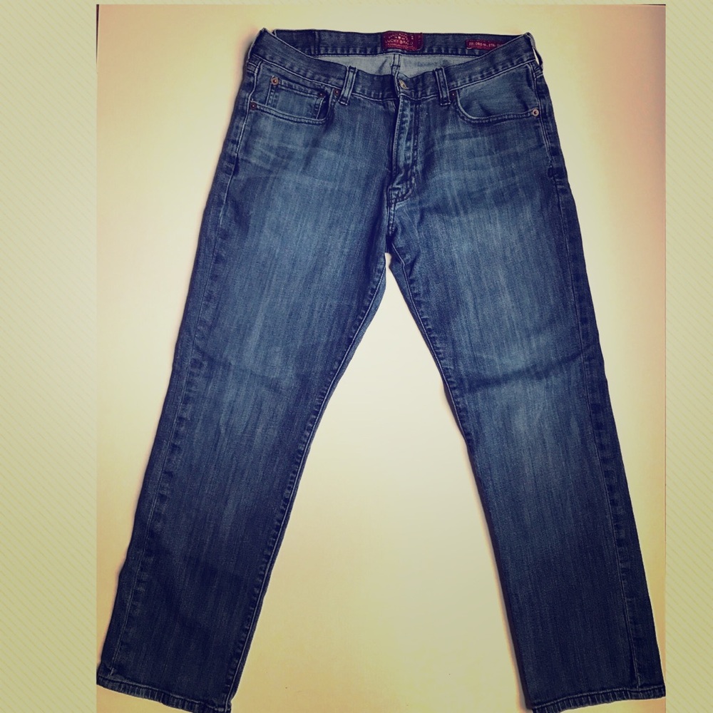 Men's Lucky Brand 221 Straight Jeans 32W 30L