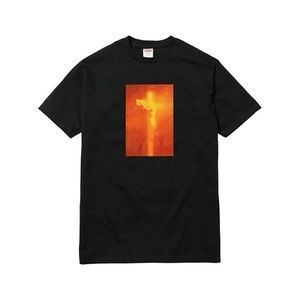 SOLD SUPREME PISS CHIRST TEE - Black- M- HOT week5