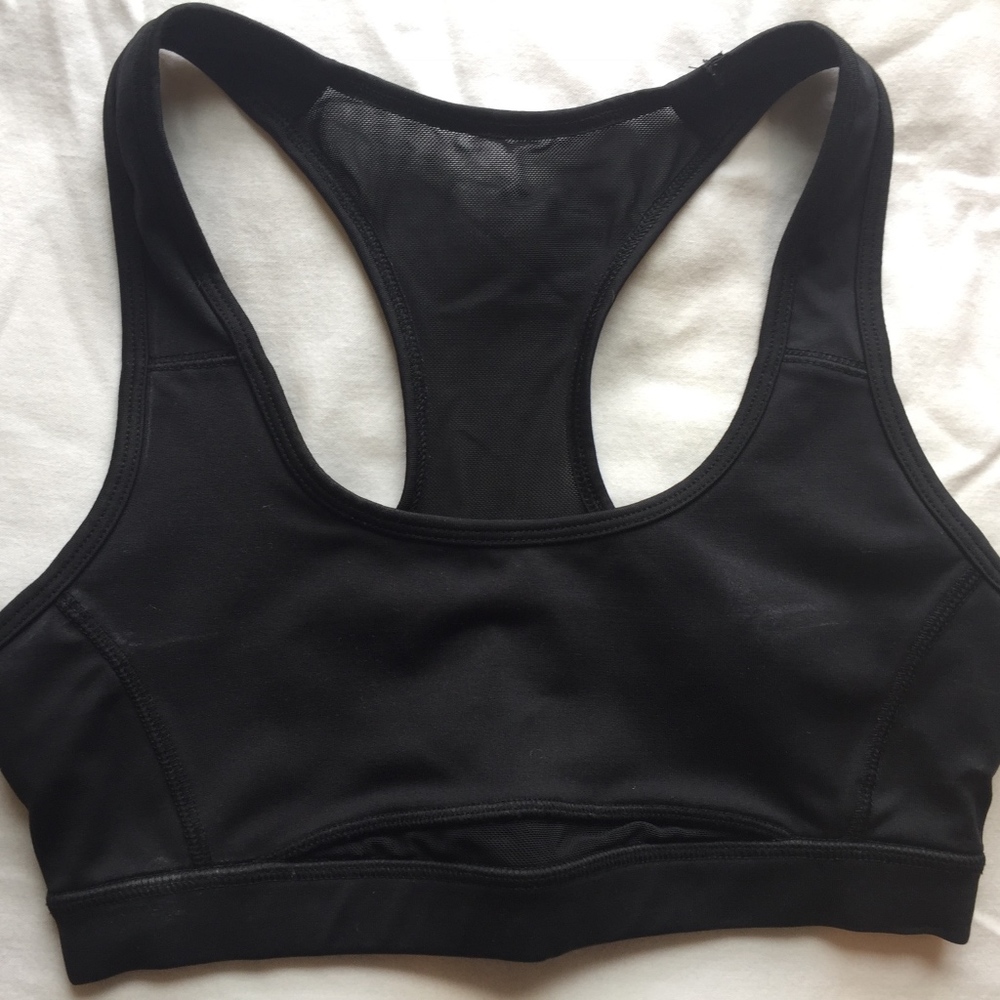 Black Sports Bra