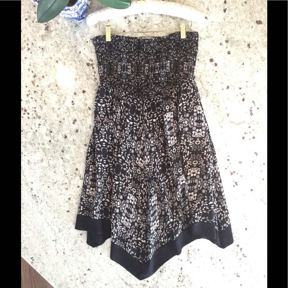 Sassy, Strapless, Tube Dress with Flared Hem