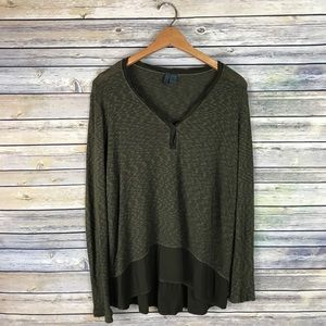 Anthropologie Sweaters - Left of Center Anthropologie Olive Green Sweater Anthropologie Sweaters - Left of Center Anthropologie Olive Green Sweater