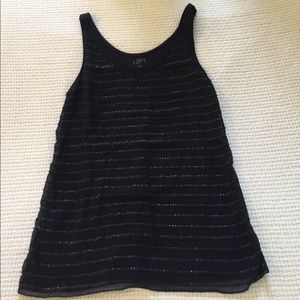 LOFT sequined top