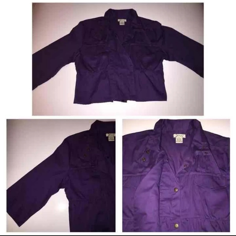 💜💜Purple thin jacket👍🏼👍🏼