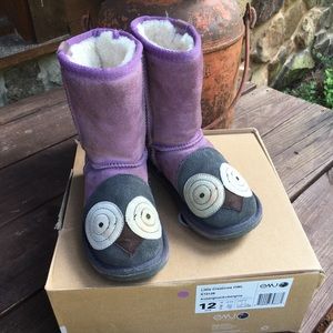 Owl Emu Boots