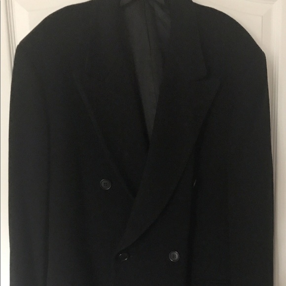 SOLD🌷Movimento 100% Cashmere Men's Overcoat 42R - Picture 5 of 8
