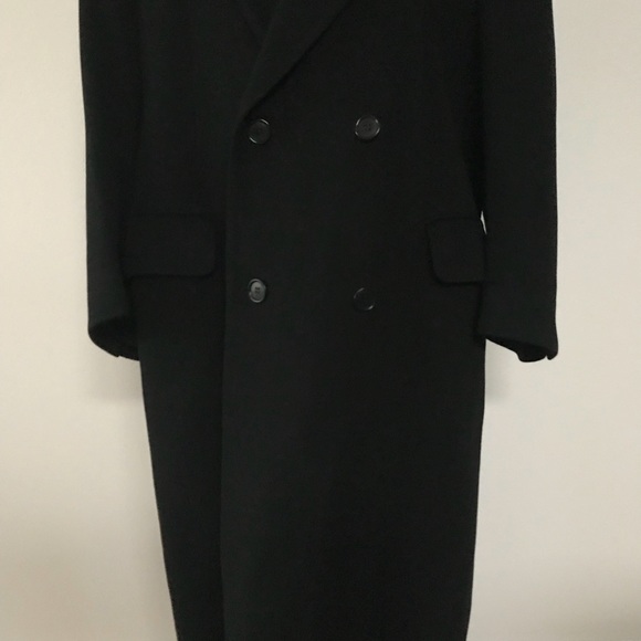 SOLD🌷Movimento 100% Cashmere Men's Overcoat 42R - Picture 6 of 8