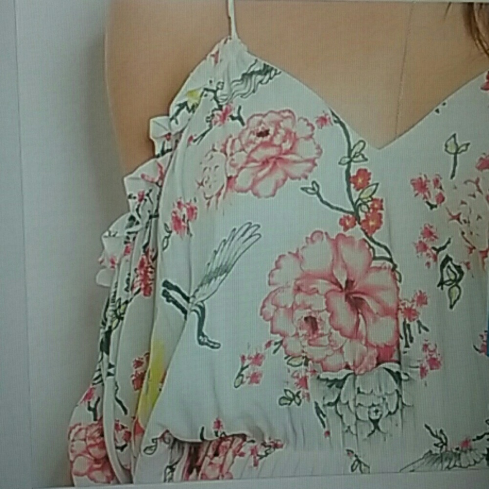 FLORAL ROMPER - Picture 4 of 4