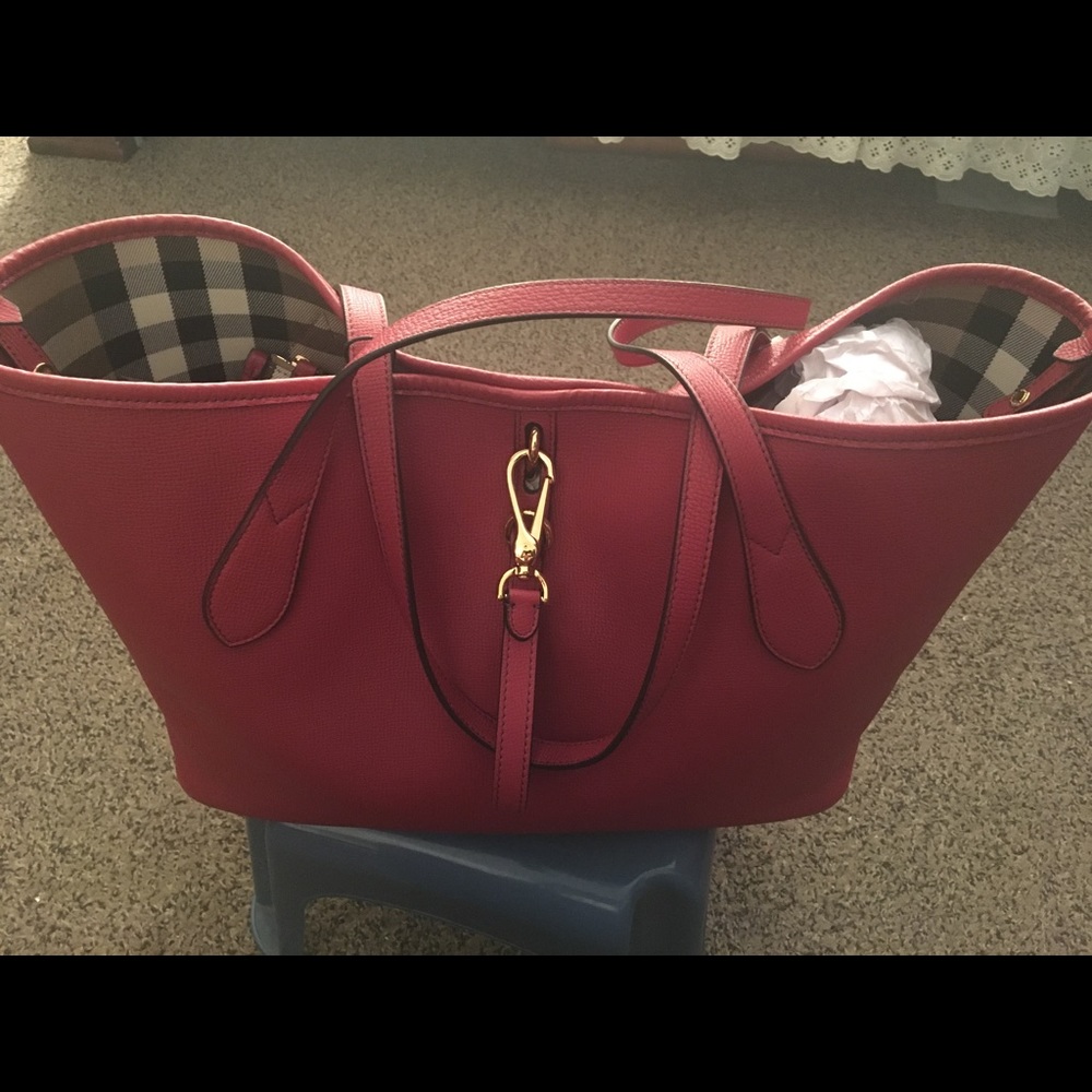NWT Burberry Honeybrook Derby Medium Tote