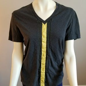 Prada V-Neck Short Sleeve Tee