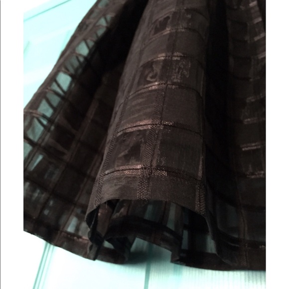 Black 1940's retro full skirt - Picture 2 of 2