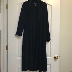NWOT Ralph Lauren knee length navy blue sweater