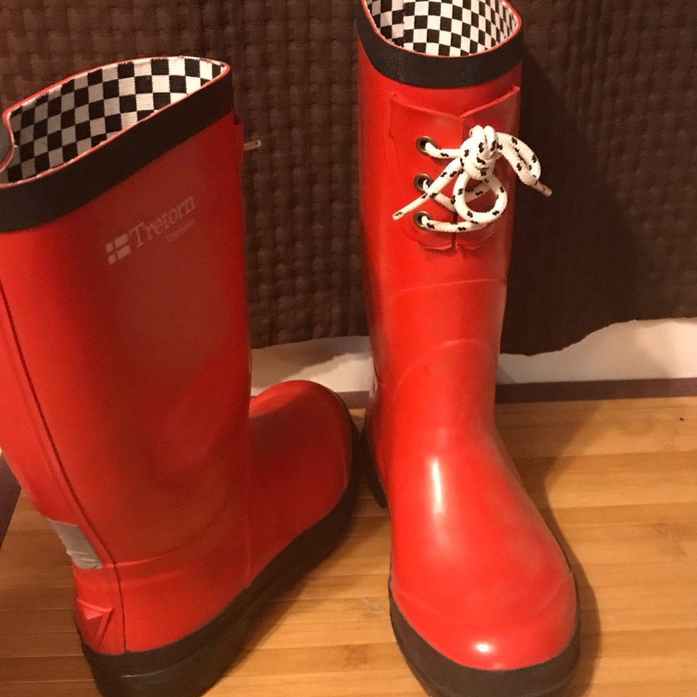 Tretorn Themsen Ladies Rain boots - Red