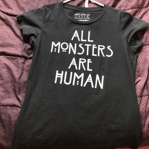 Black American Horror Story T-shirt