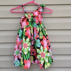 Carter's girls sleeveless dress with flowers Carter's girls sleeveless dress with flowers