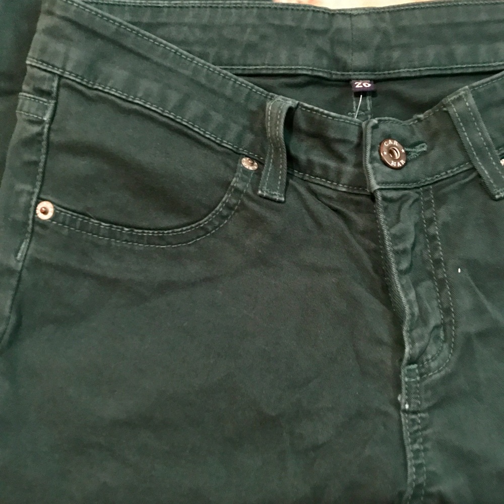 CARMAR green skinny pant 26
