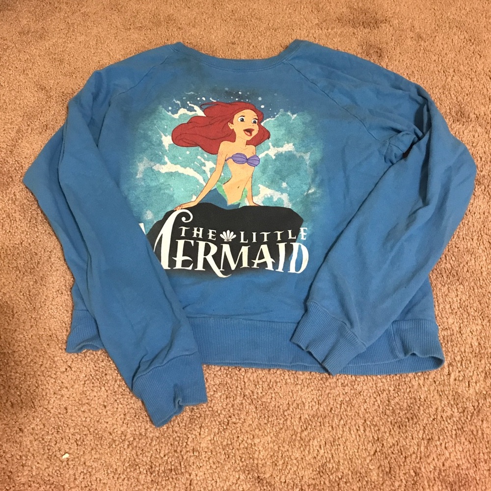 Little mermaid crew neck