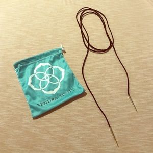 Kendra Scott Pierce Choker Necklace in Gold