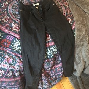 High waisted 10" black skinny jeans Madewell High waisted 10" black skinny jeans Madewell