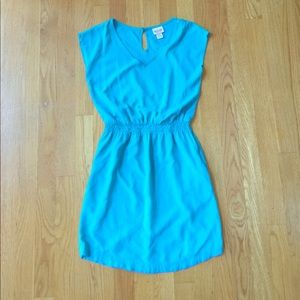 Turquoise dress